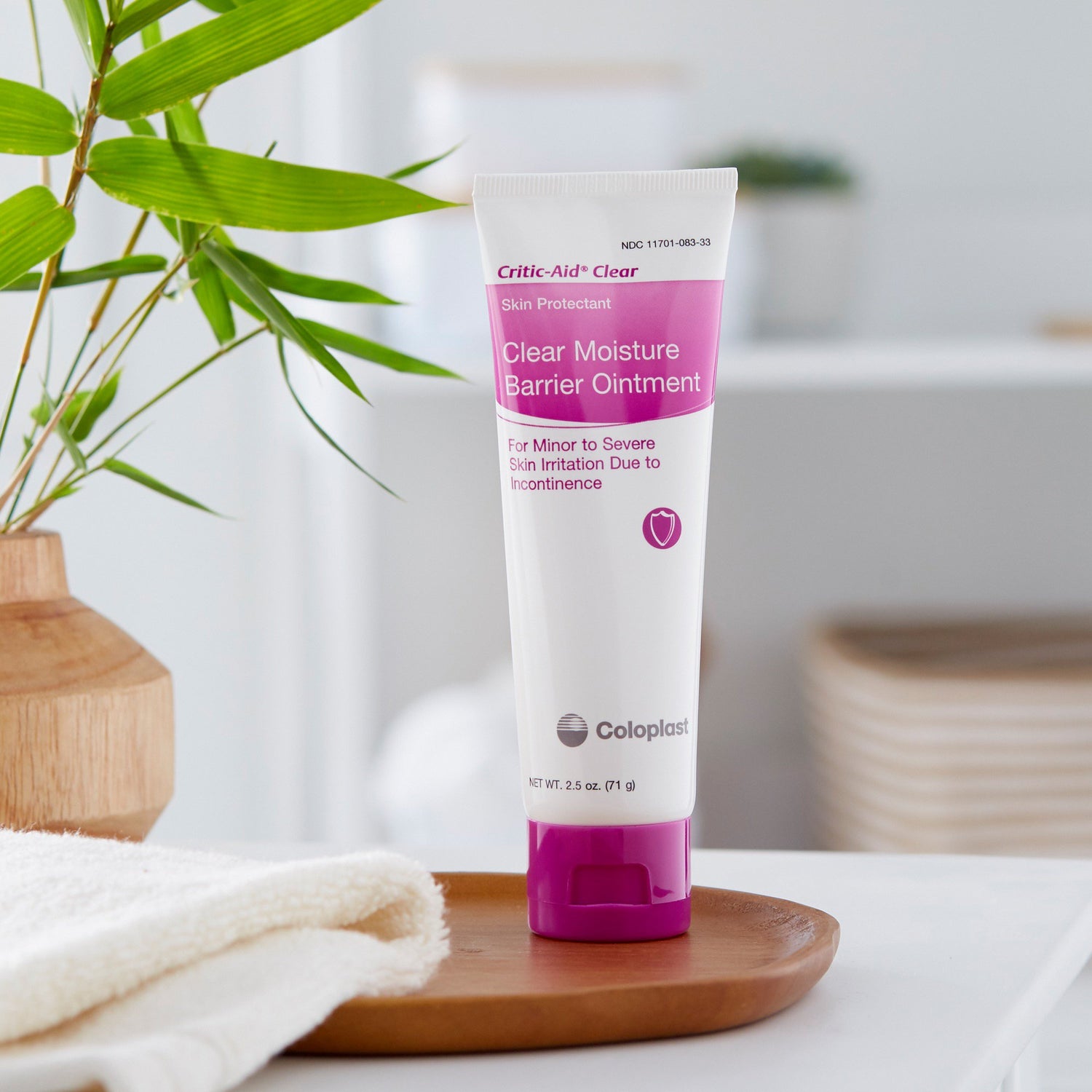 Skin Protectant with CMC Critic-Aid® Clear 2.5 oz. Tube Scented Ointment CHG Compatible - BeHope