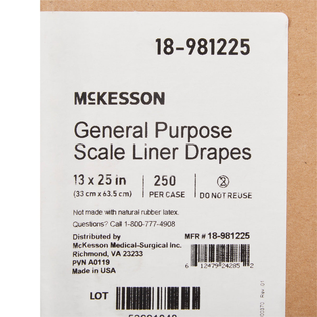 Scale Liner Paper McKesson 13 Inch Width 25 Inch Length Print (Pins, Bottles and Carriages) Smooth - BeHope