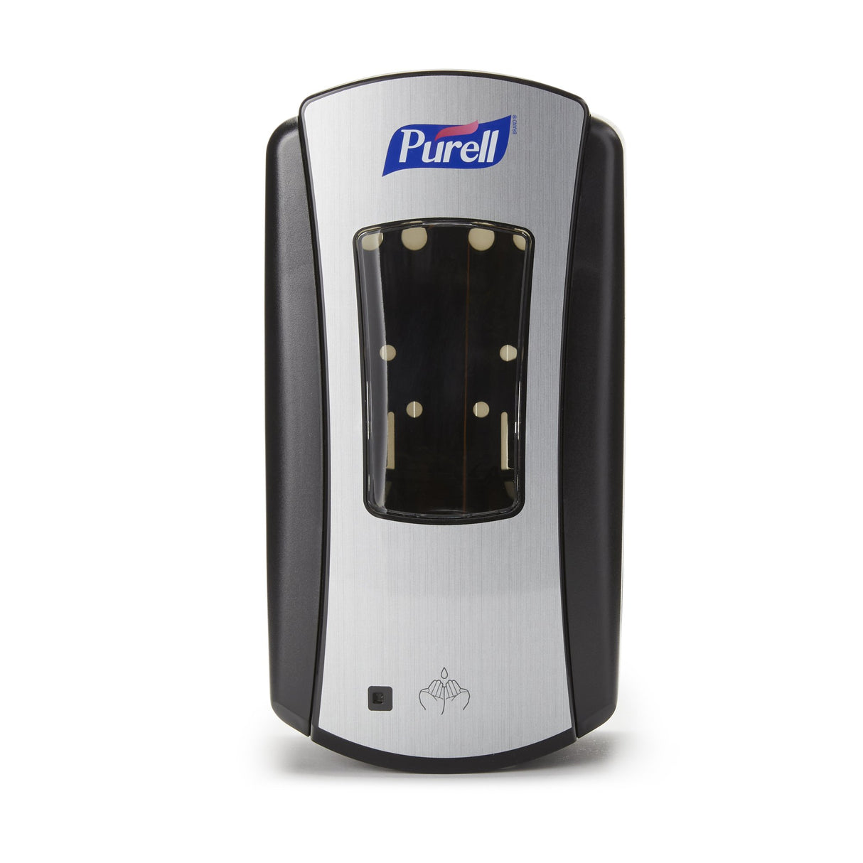 Hand Hygiene Dispenser Purell® LTX-12™ Brushed Chrome / Black Plastic Touch Free 1200 mL Wall Mount - BeHope