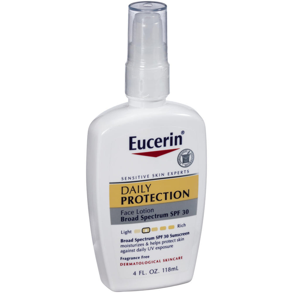 Sunscreen Eucerin® SPF 30 Lotion 4 oz. Pump Bottle - BeHope