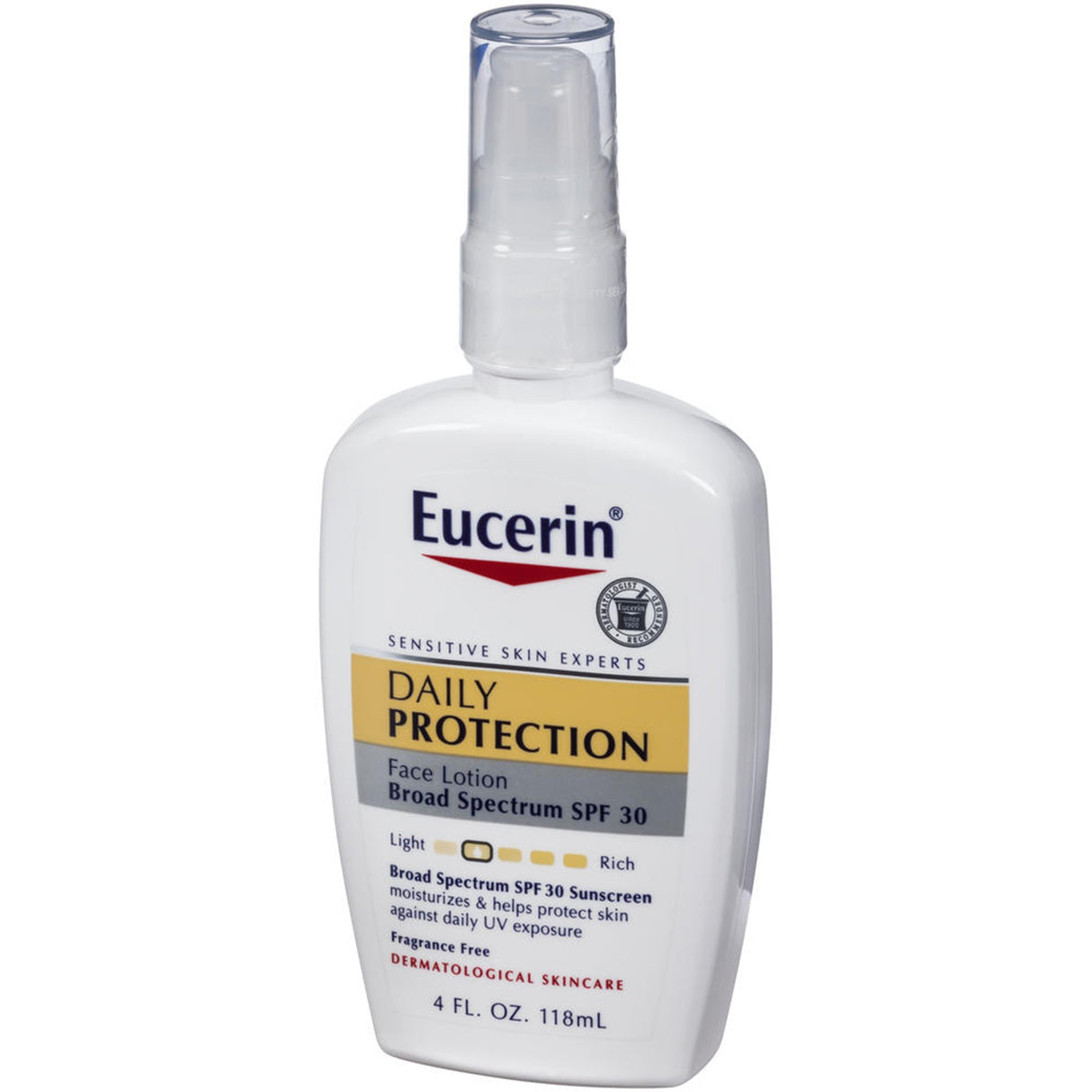 Sunscreen Eucerin® SPF 30 Lotion 4 oz. Pump Bottle - BeHope