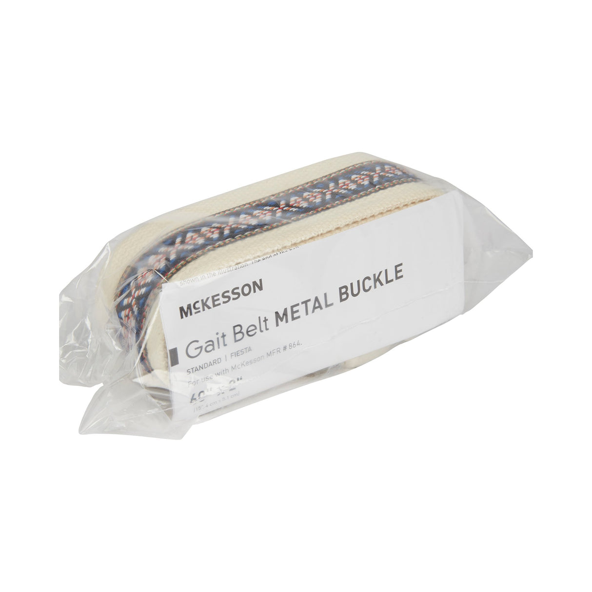 Gait Belt McKesson 60 Inch Length Fiesta Design Polyester - BeHope