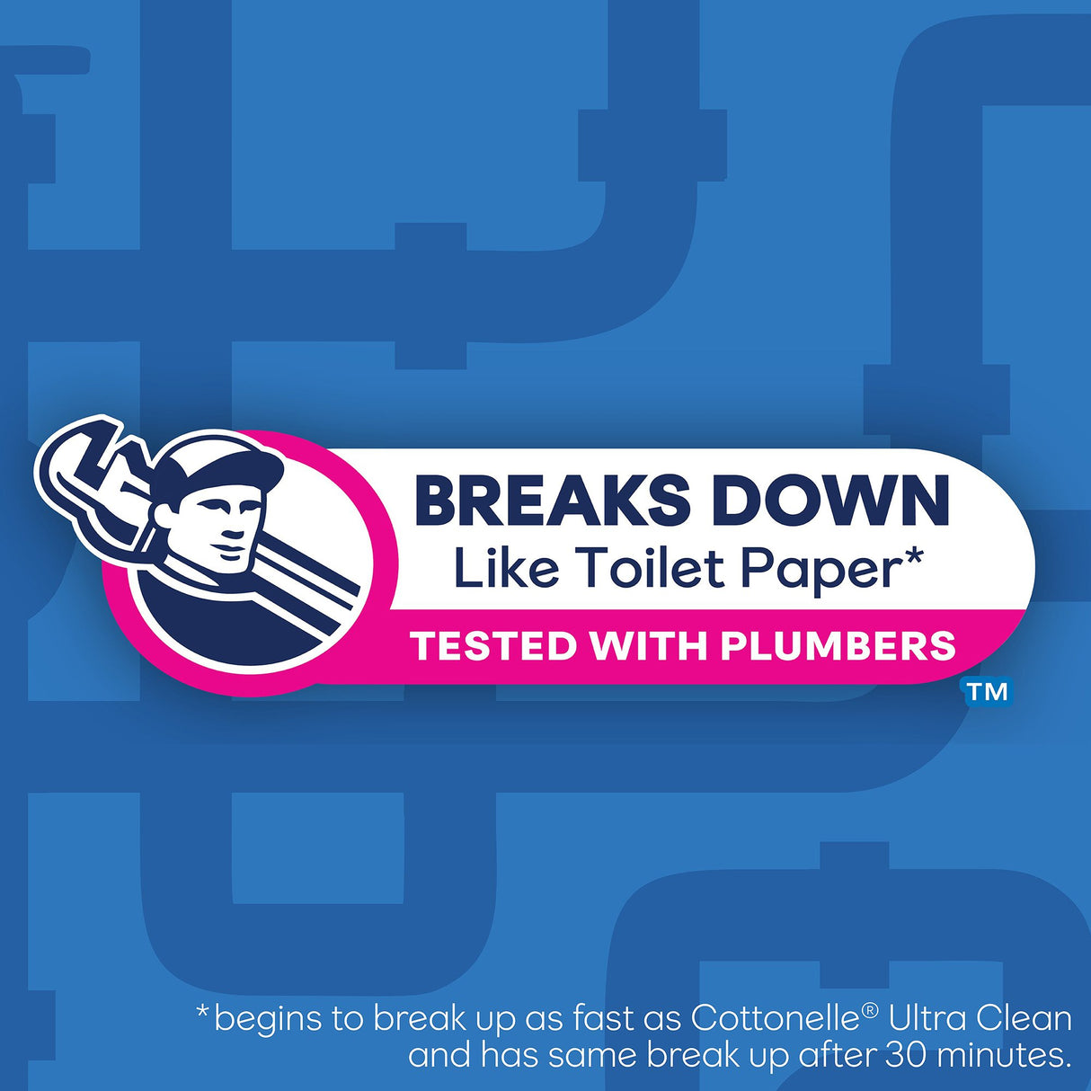 Flushable Personal Wipe Cottonelle® FreshCare® Soft Pack Scented 42 Count - BeHope