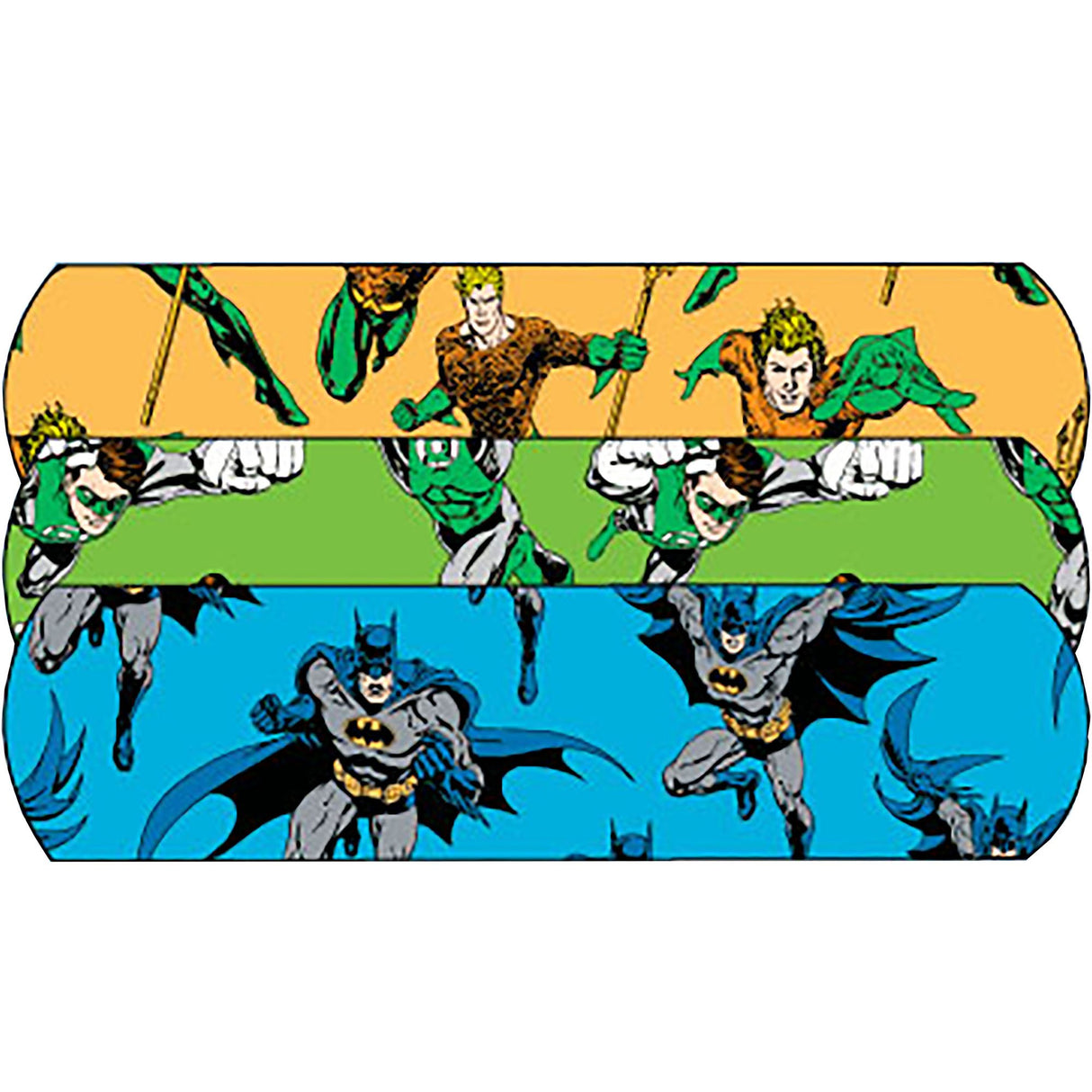 Adhesive Strip Stat Strip® Plastic Kid Design (Batman / Green Lantern / Aquaman) 3/4 X 3 Inch Sterile - BeHope