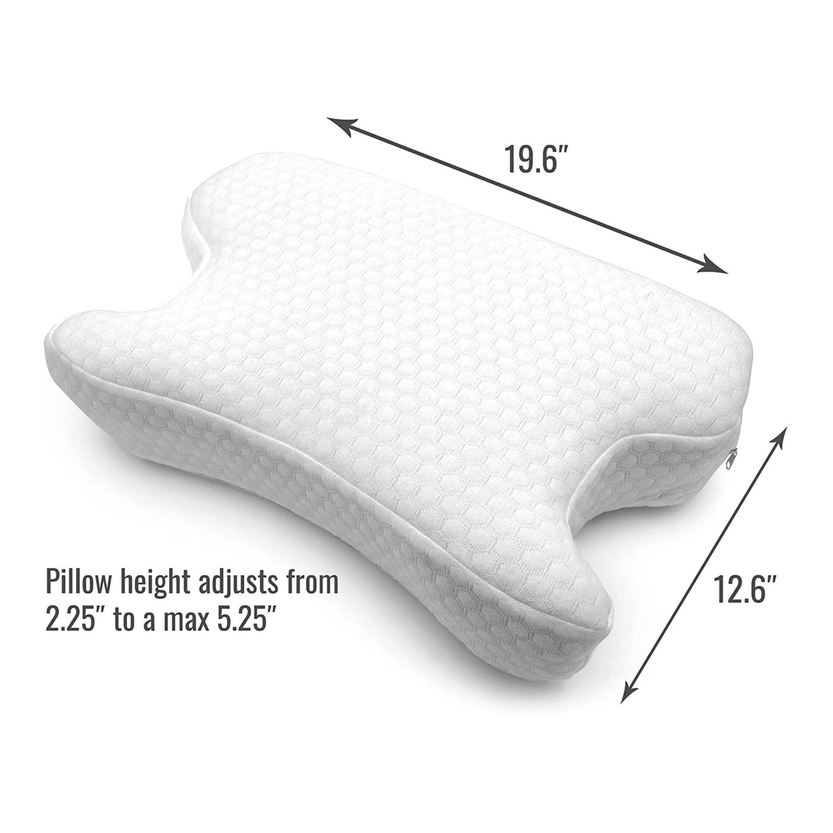 CPAP Bed Pillow DMI® 18 X 17 X 18 Inch - BeHope