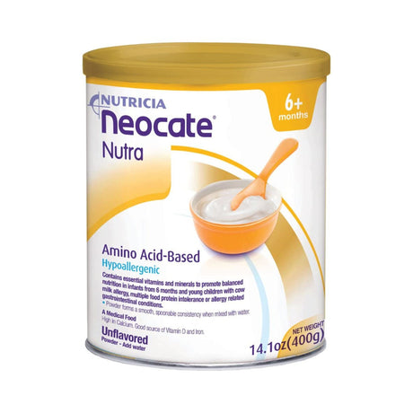 Infant Formula Neocate® Nutra Unflavored 14.1 oz. Can Powder Amino Acid Food Allergies - BeHope