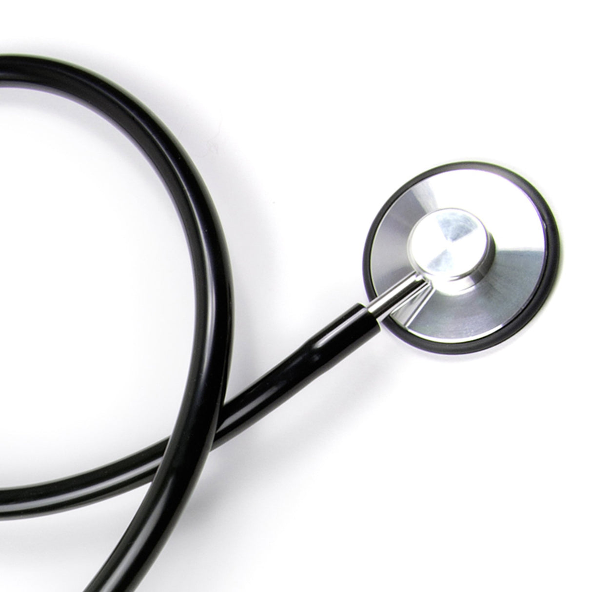 General Exam Stethoscope McKesson Black 1-Tube 21 Inch Tube Single Sided Chestpiece - BeHope