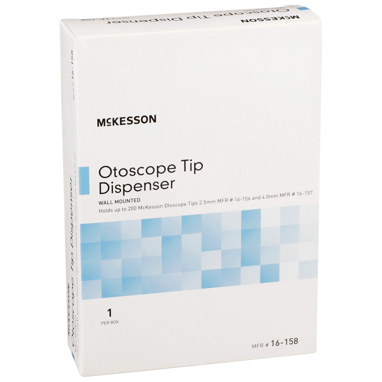 Specula Dispenser McKesson White Plastic Wall Mount - BeHope