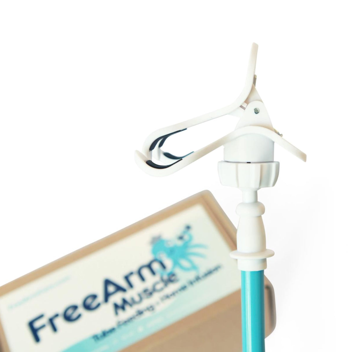 Feeding Tube / Infusion Bag Holder FreeArm® Muscle Blue - BeHope