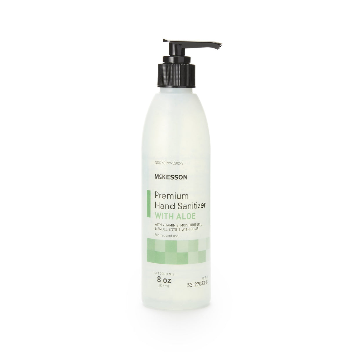 Hand Sanitizer with Aloe McKesson Premium Ethyl Alcohol Gel Kills Bacteria - BeHope