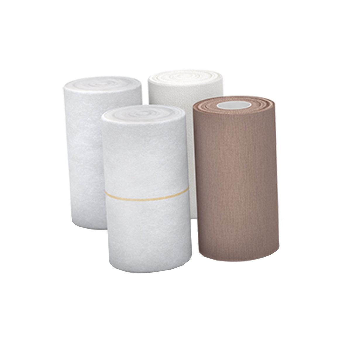 4 Layer Compression Bandage System JOBST® Comprifore® LF 7 to 10 Inch No Closure Tan / White NonSterile 40 mmHg - BeHope