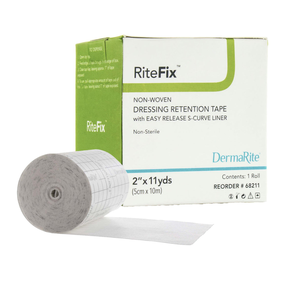 Dressing Retention Tape Ritefix™ Water Resistant Hypoallergenic Nonwoven Gentle Skin - BeHope