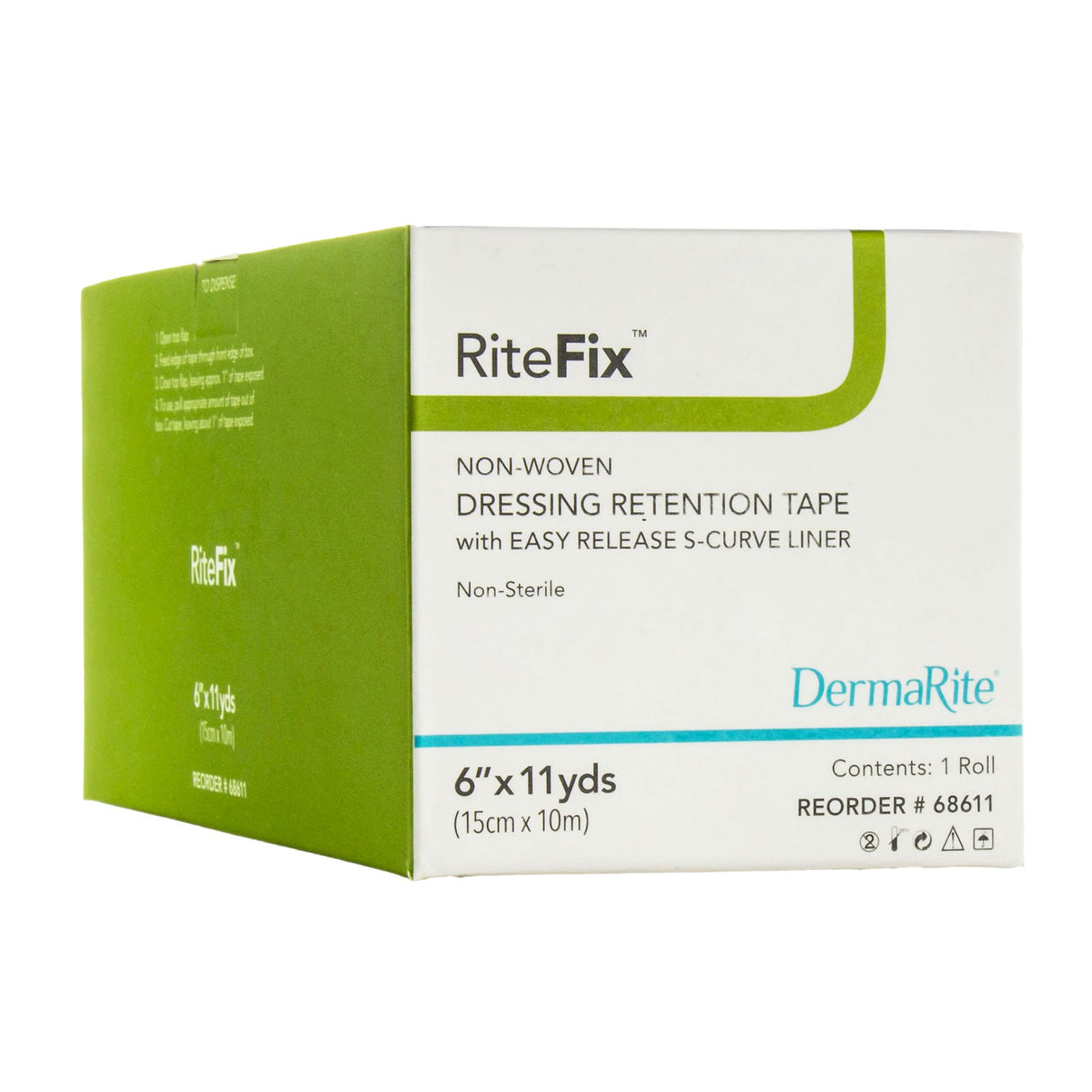Dressing Retention Tape Ritefix™ Water Resistant Hypoallergenic Nonwoven Gentle Skin - BeHope