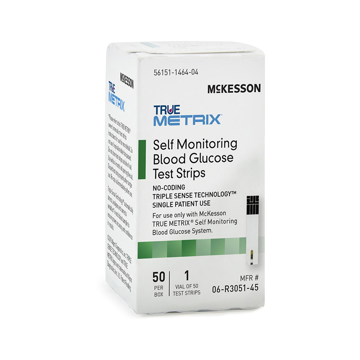 Blood Glucose Test Strips McKesson TRUE METRIX® 50 Strips per Pack - BeHope