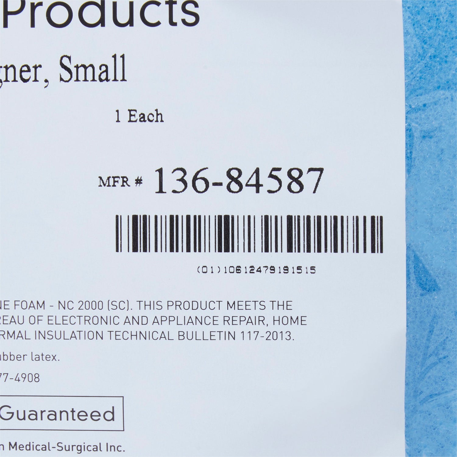 Positioner Wedge McKesson 8 W X 18 L X 8 H Inch Foam Freestanding - BeHope