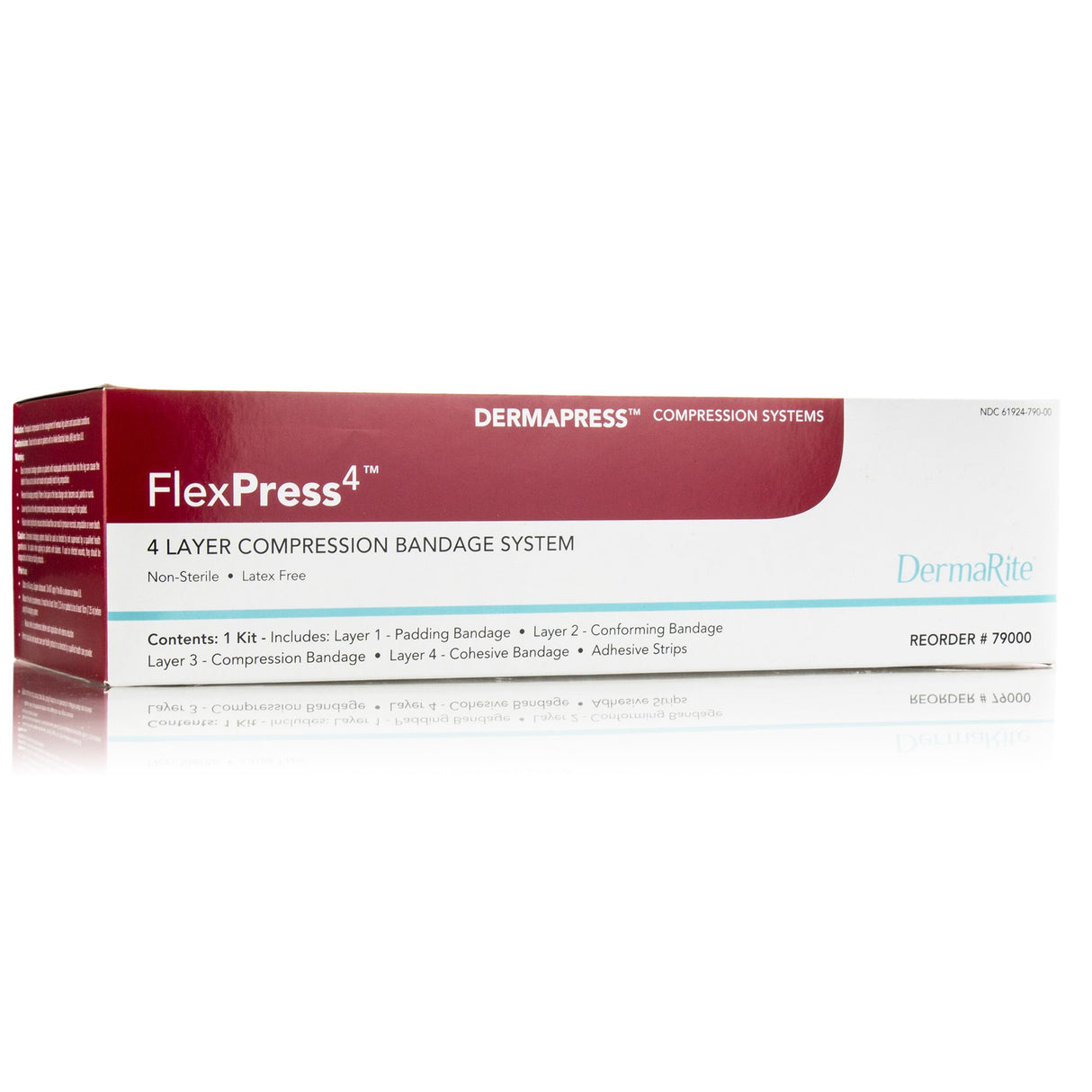 4 Layer Compression Bandage System FlexPress4™ 4 Inch X 3-4/5 Yard, 4 Inch X 4-9/10 Yard, 4 Inch X 9-1/2 Yard, 4 Inch X 6-1/2 Yard Self-Adherent / Tape Closure Tan / White NonSterile Standard Compression - BeHope