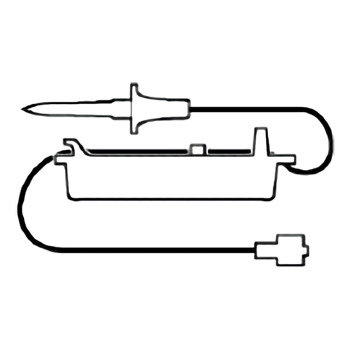 IV Pump Set CADD® Pump Without Ports 125 to 250 mL / Hr Drip Rate Without Filter 78 Inch Tubing Solution - BeHope