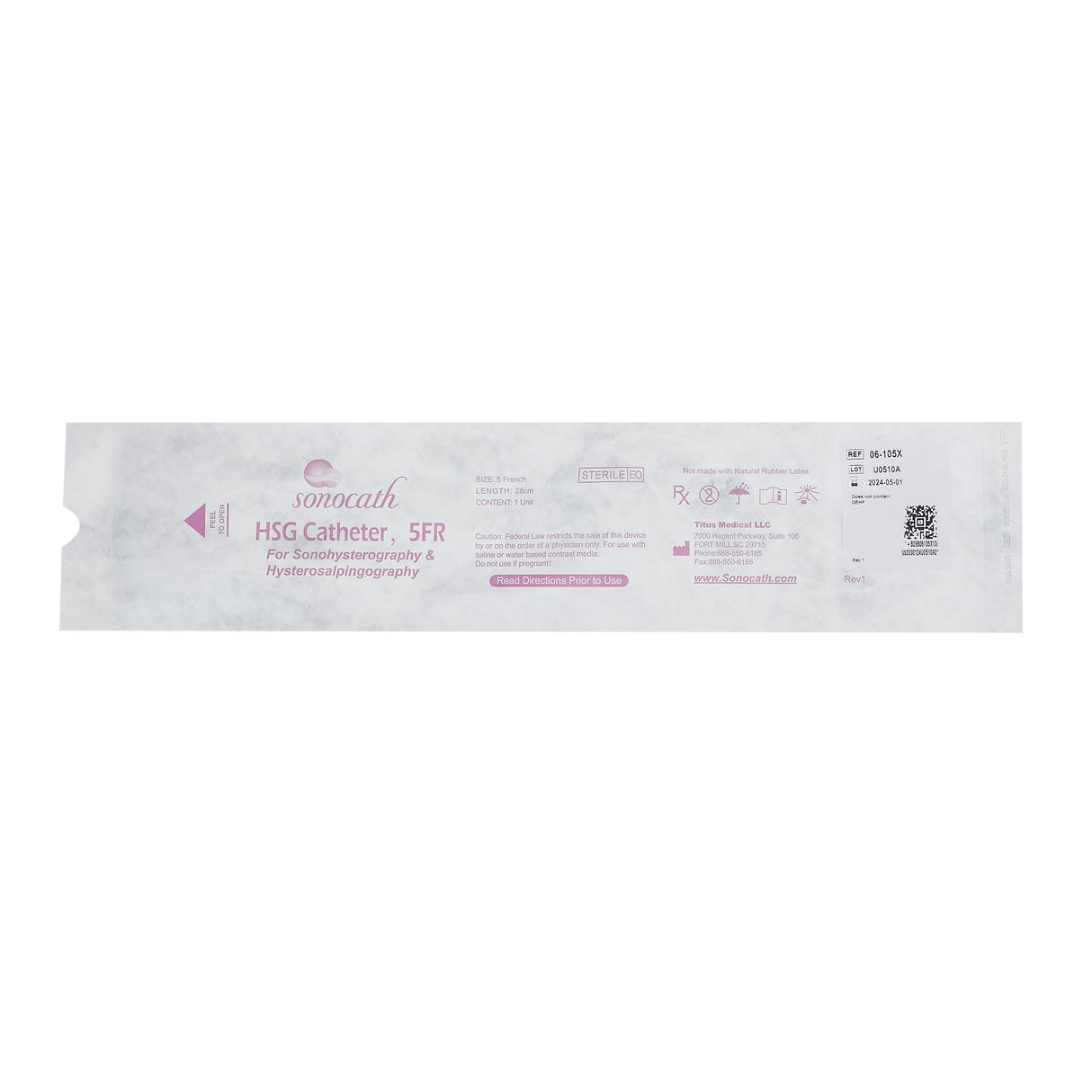 HSG Catheter 5 Fr. - BeHope