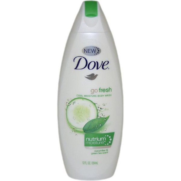 Body Wash Dove® Cool Moisture Liquid 12 oz. Bottle Cucumber Green Tea Scent - BeHope