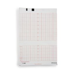 Recording Chart Paper Ge Z-fold Red Grid - Behope
