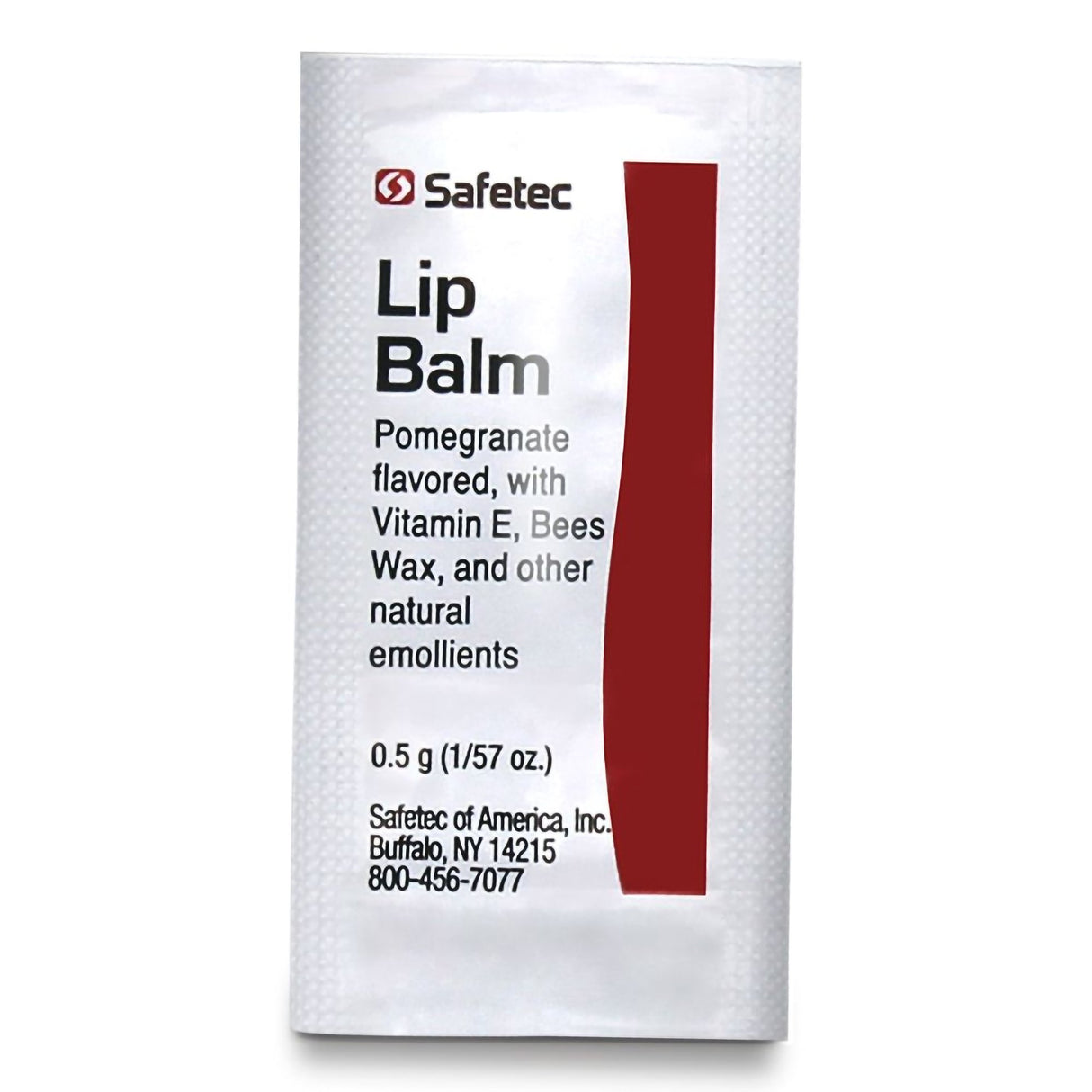 Lip Balm Safetec 0.5 Gram Individual Packet - BeHope