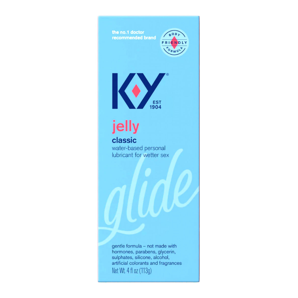 Personal Lubricant K-Y® 4 oz. Tube NonSterile - BeHope