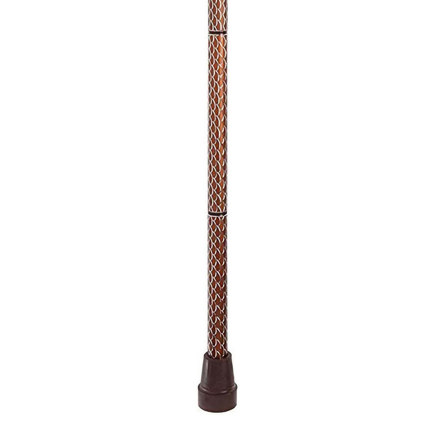 Folding Cane Switch Sticks Aluminum 32 to 37 Inch Height Cognac - BeHope