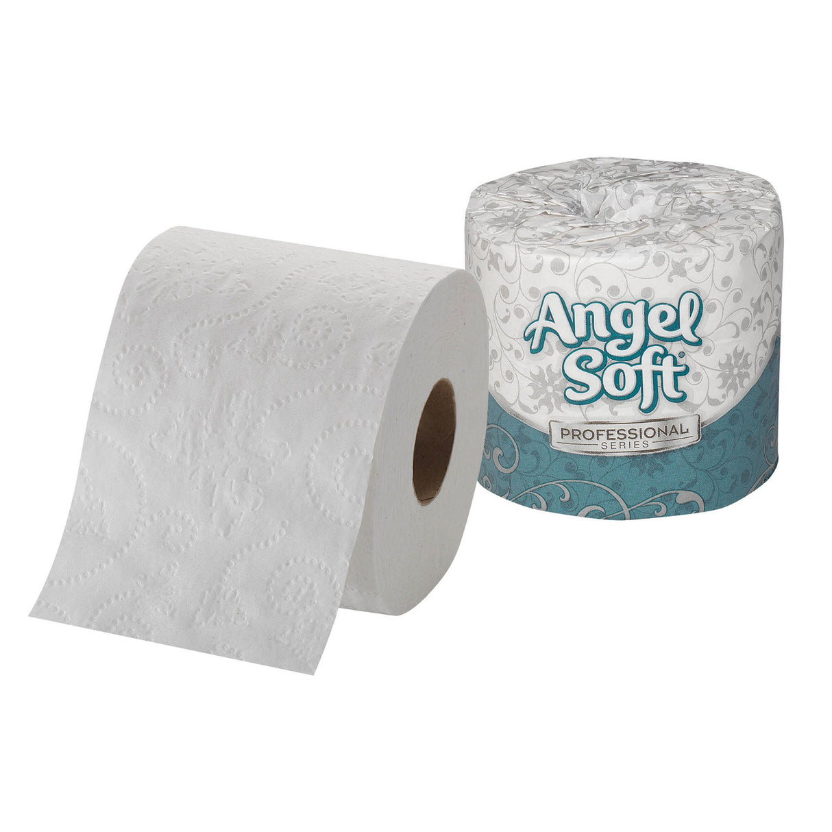 Toilet Tissue Angel Soft Ultra Professional Series® White 2-Ply Standard Size Cored Roll 450 Sheets 3-4/5 X 4 Inch - BeHope
