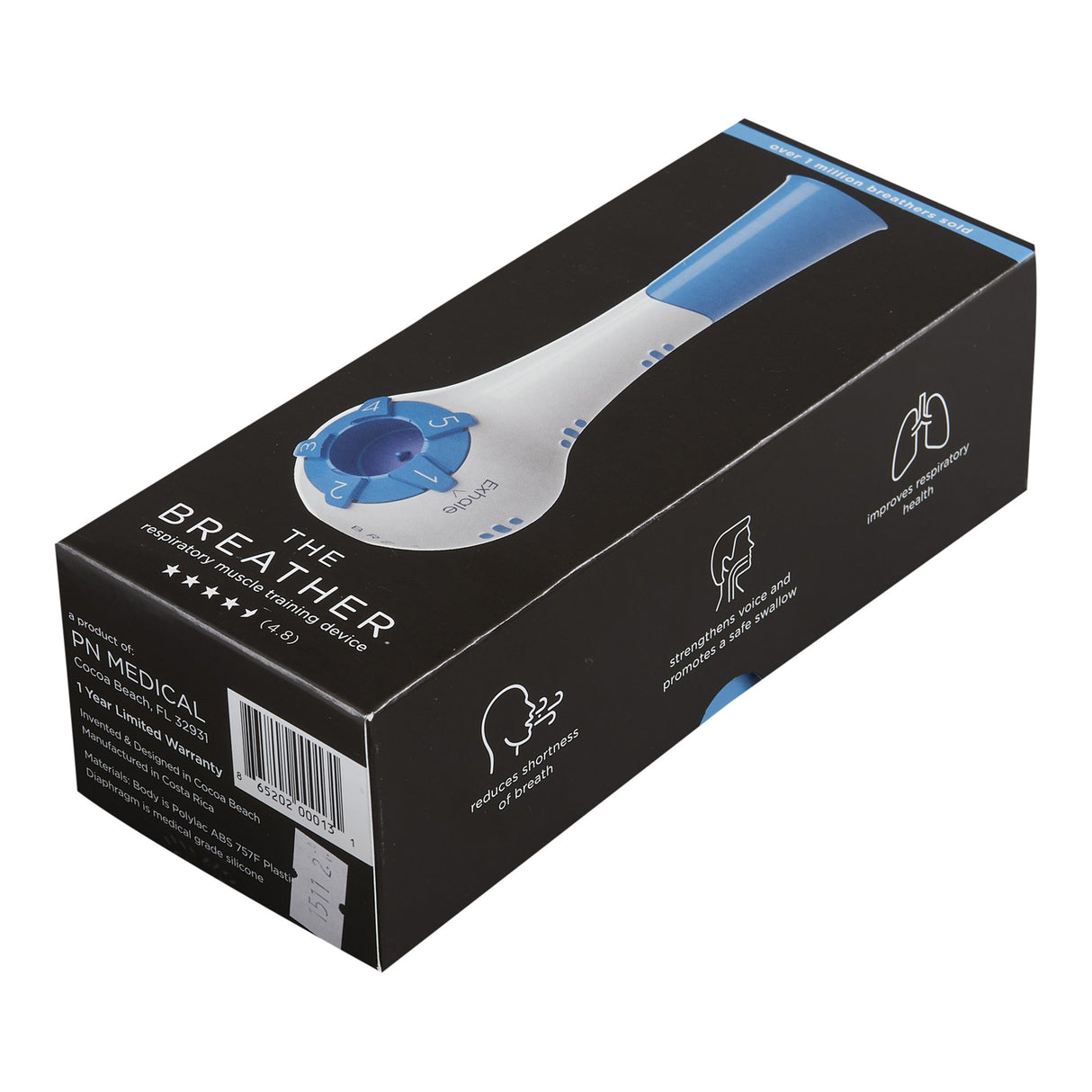 Respiratory Muscle Trainer The Breather™ Adult - BeHope