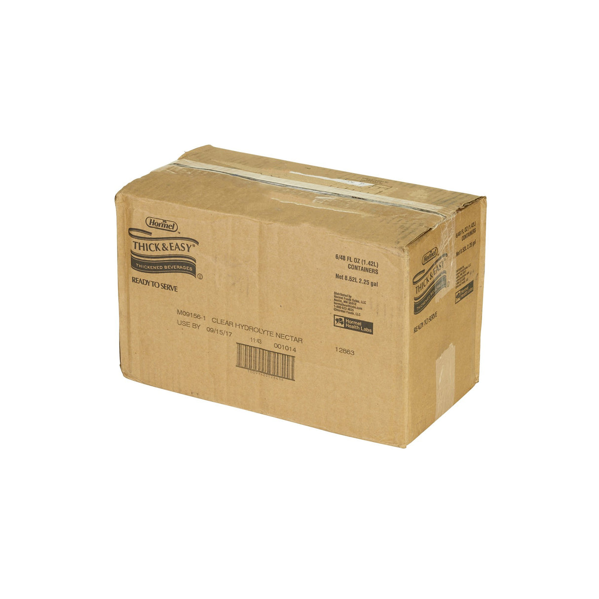 Thickened Water Thick & Easy® Hydrolyte® 46 oz. Bottle Lemon Flavor Liquid IDDSI Level 2 Mildly Thick - BeHope