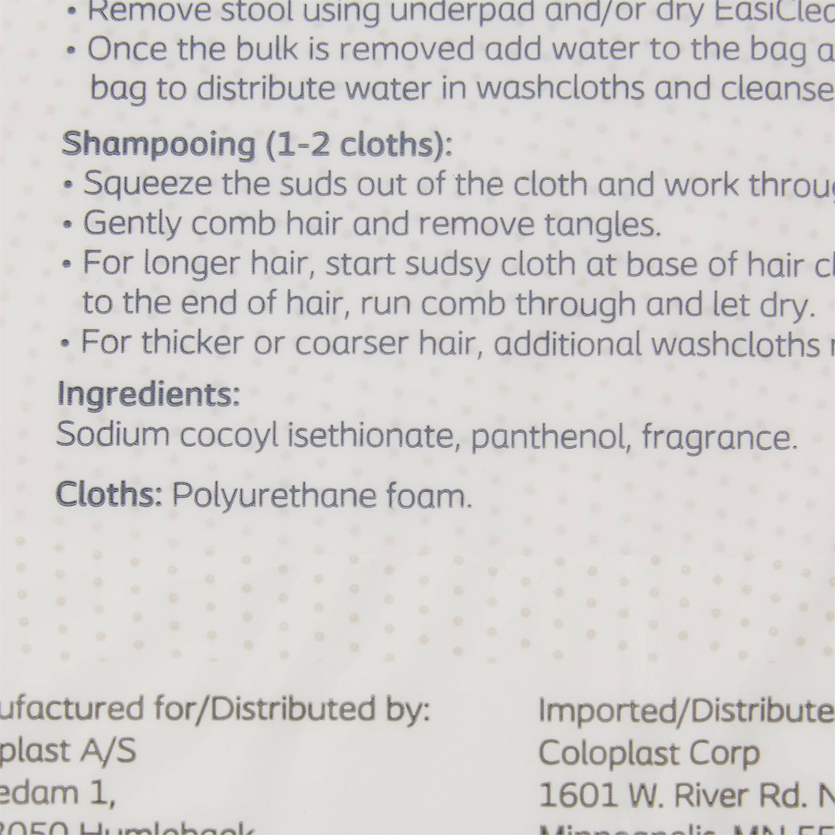 Lingettes de bain sans rinçage Bedside-Care EasiCleanse Soft Pack parfumées, 30 unités