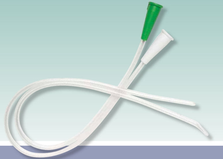 Intermittent Catheter Tray EasyCath™ Straight Tip 12 Fr. Without Balloon PVC - BeHope