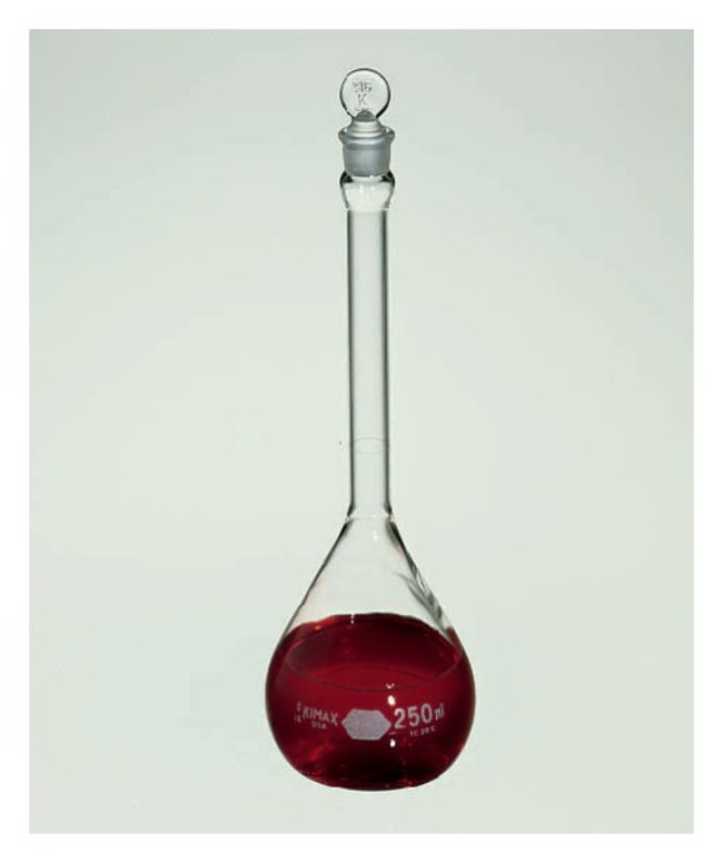 Volumetric Flask Kimble® KIMAX® Colorware Borosilicate Glass 1,000 mL (32 oz.) - BeHope