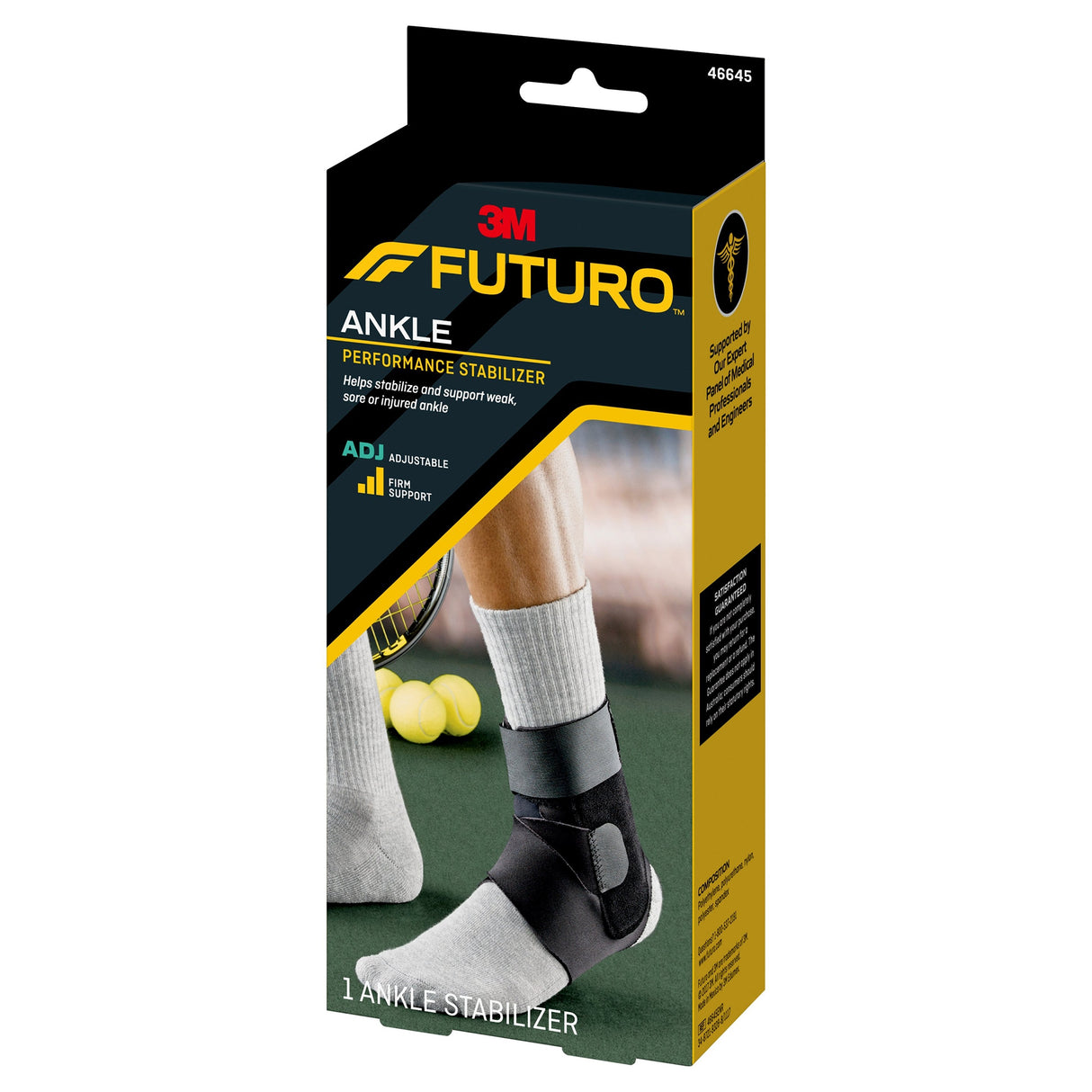 Ankle Support 3M™ Futuro™ Sport Deluxe One Size Fits Most D-Ring / Hook and Loop Strap Closure Foot - BeHope