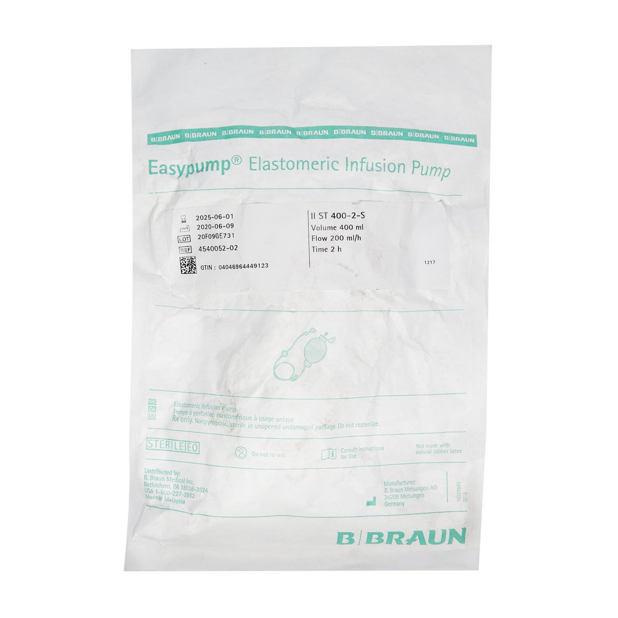 Elastomeric Pump Easypump® Efficient Color Coded Latex Free - BeHope