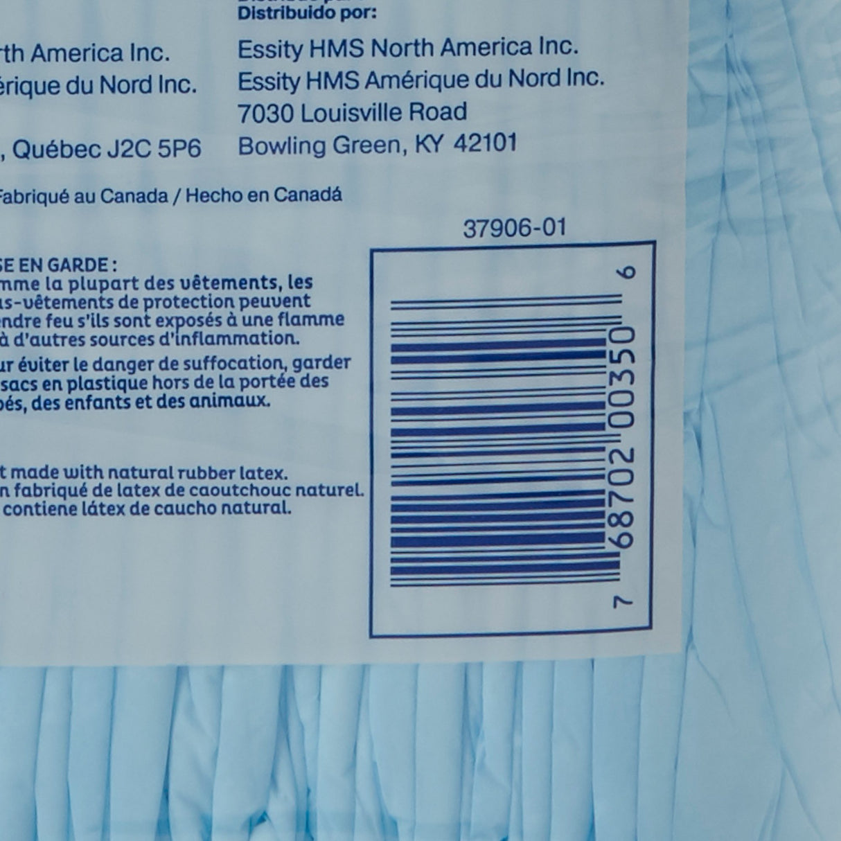 Disposable Underpad TENA® Regular 17 X 24 Inch Fluff Light Absorbency - BeHope