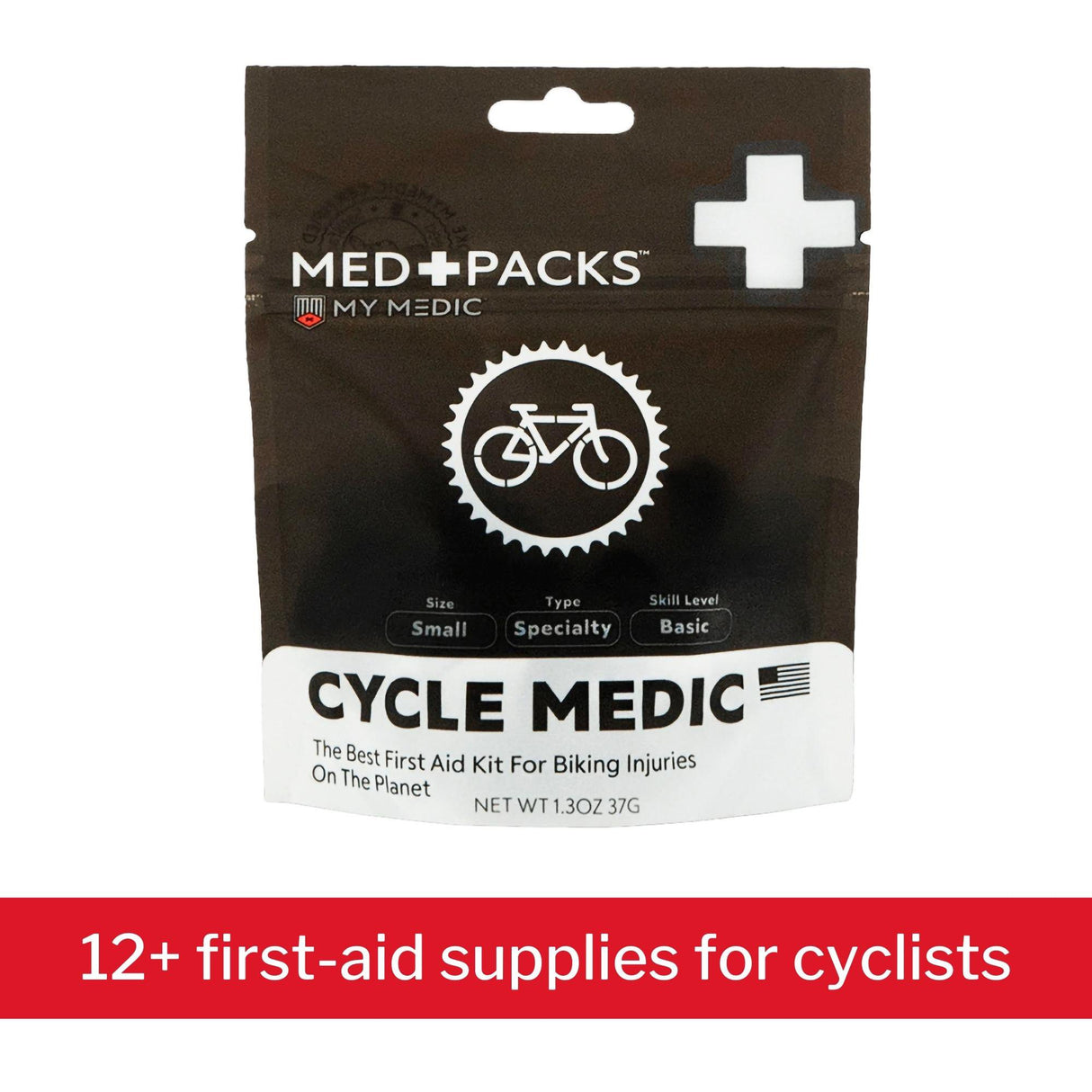 First Aid Kit My Medic™ MED PACKS Cyclist Plastic Pouch - BeHope