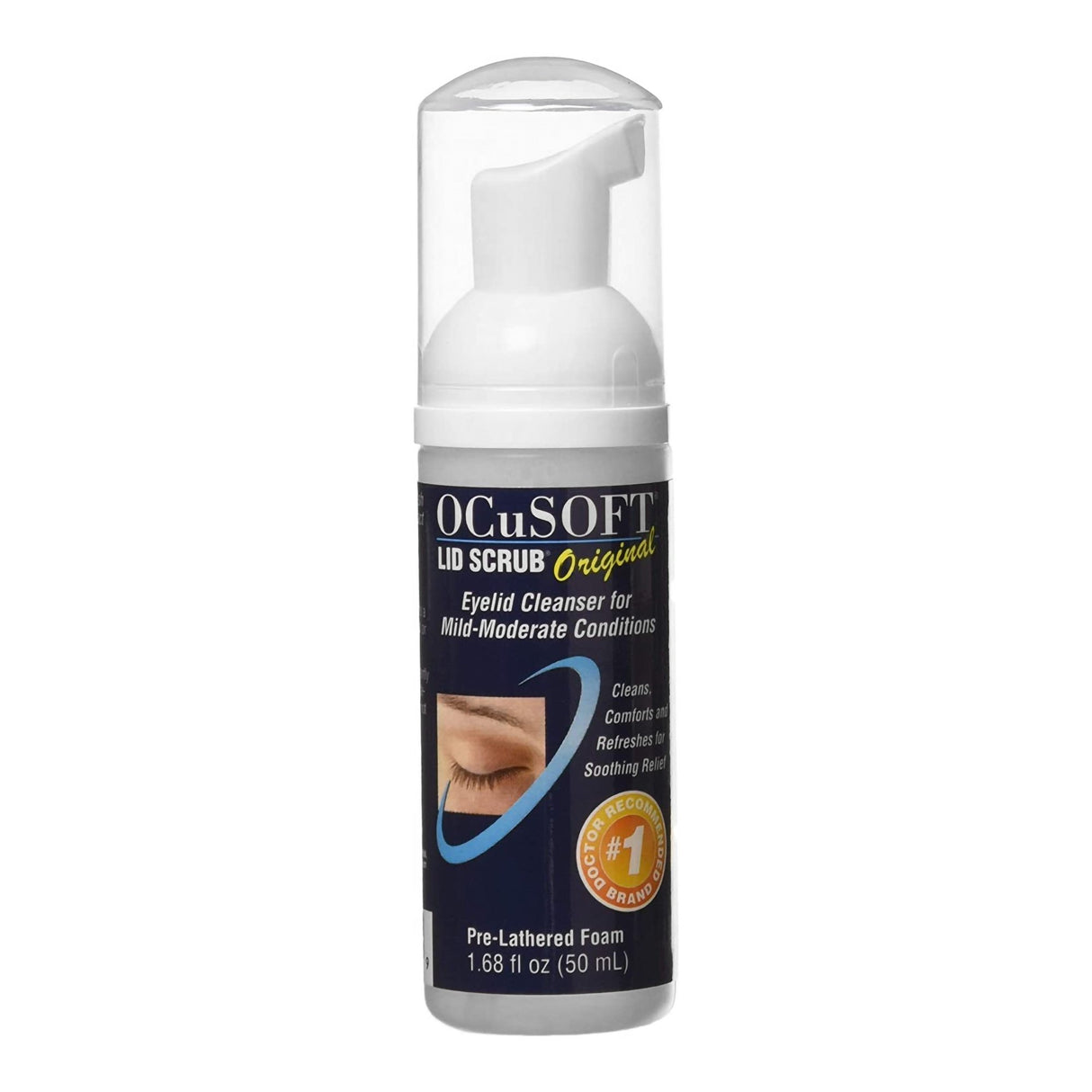 Eyelid Cleanser OCuSOFT® Lid Scrub® 1.69 oz. Topical Foam - BeHope