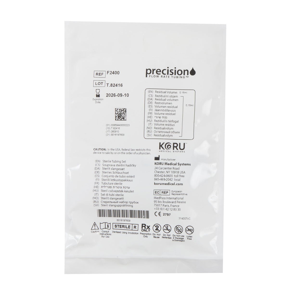 Flow Rate Tubing Precision Flow Rate Tubing® - BeHope