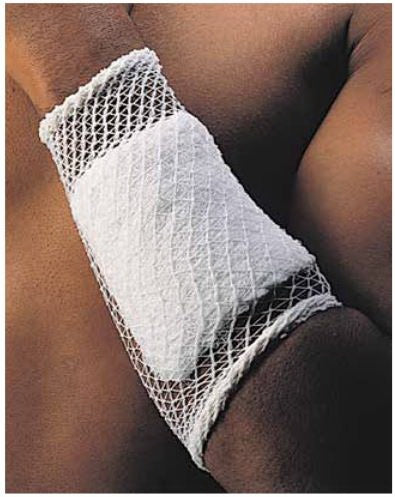 Elastic Net Retainer Dressing Stretch Net™ Tubular White Elastic Size 8 25 Yard Length Chest / Axilla / Abdomen NonSterile - BeHope