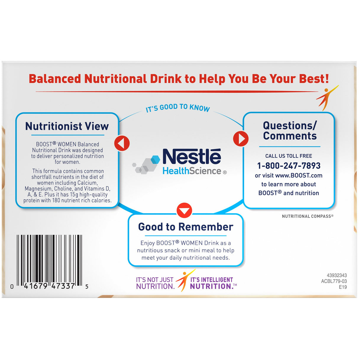 Boost® Women's Balanced Nutritional Drink for Tailored Nutrition - BeHope