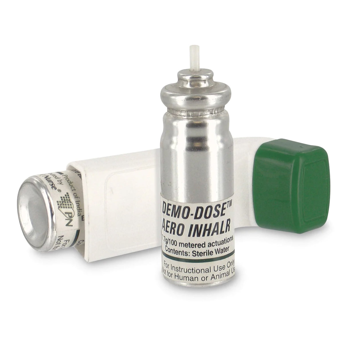 Clinical Training Medication Demo Dose® Aero Inhalr Liquid Inhaler 7.7 Gram / 200 Metered Actuations - BeHope