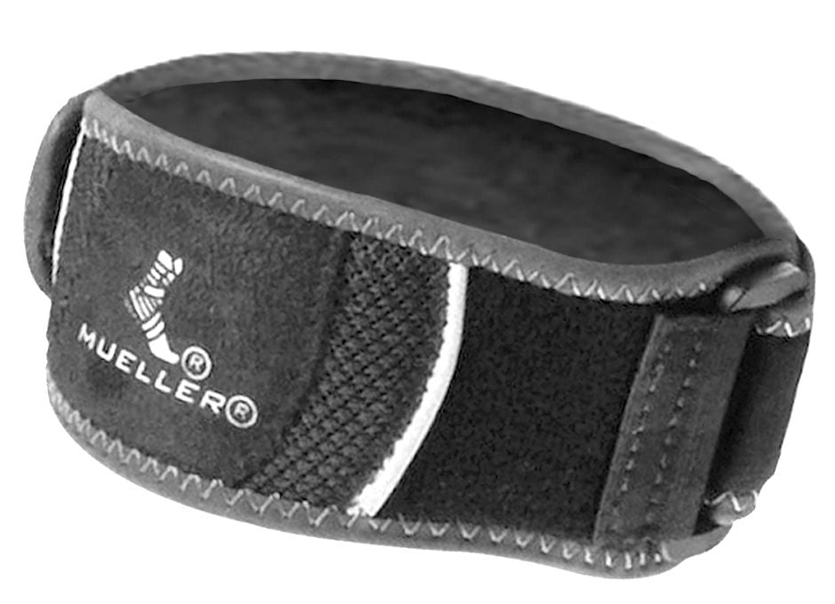 Elbow Brace Hg80™ Large / X-Large Tennis Left or Right Elbow Black - BeHope