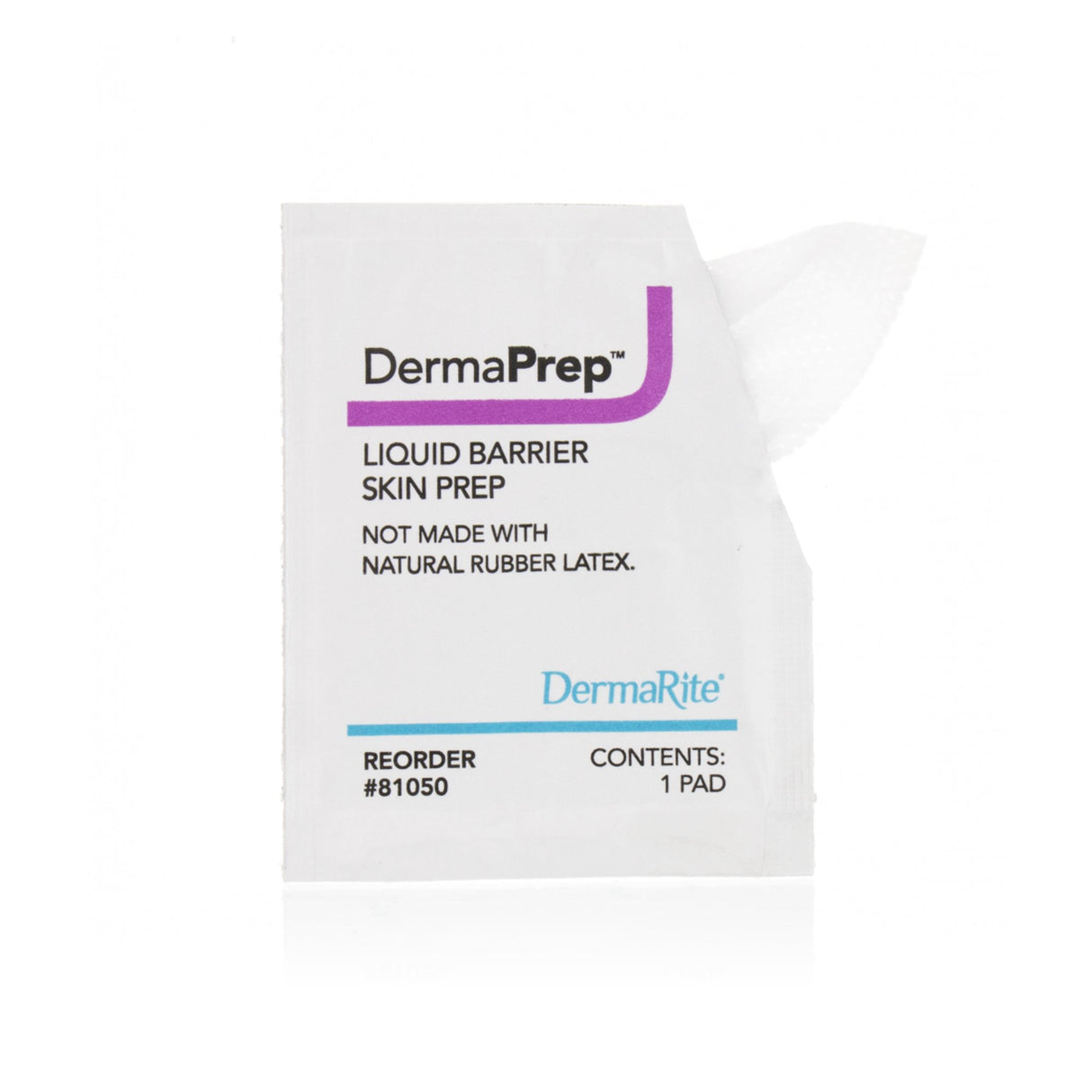 Skin Barrier Wipe DermaPrep™ 60% Strength Isopropyl Alcohol Individual Packet NonSterile - BeHope