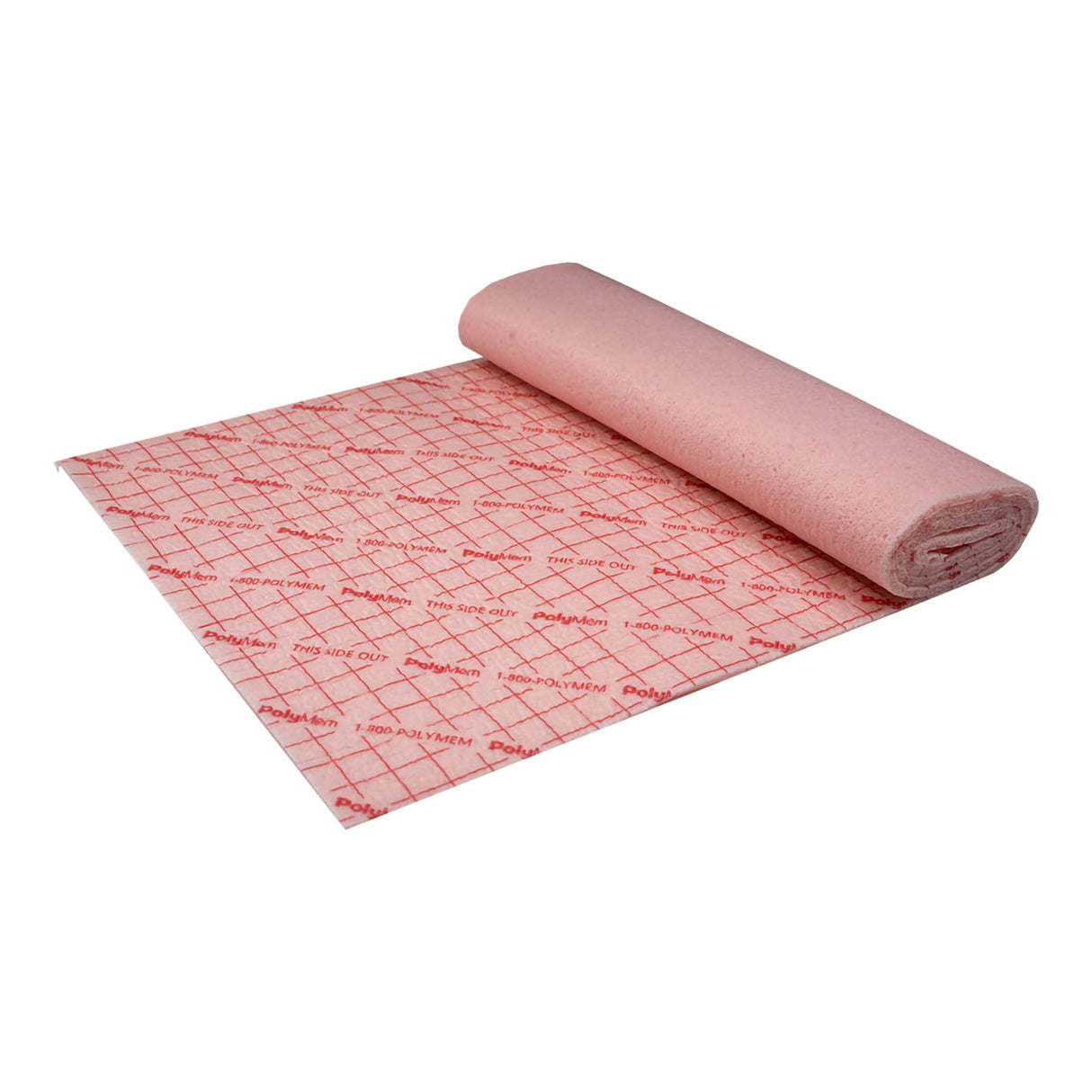 Foam Dressing PolyMem® 8 X 24 Inch Without Border Film Backing Nonadhesive Rectangle Sterile - BeHope