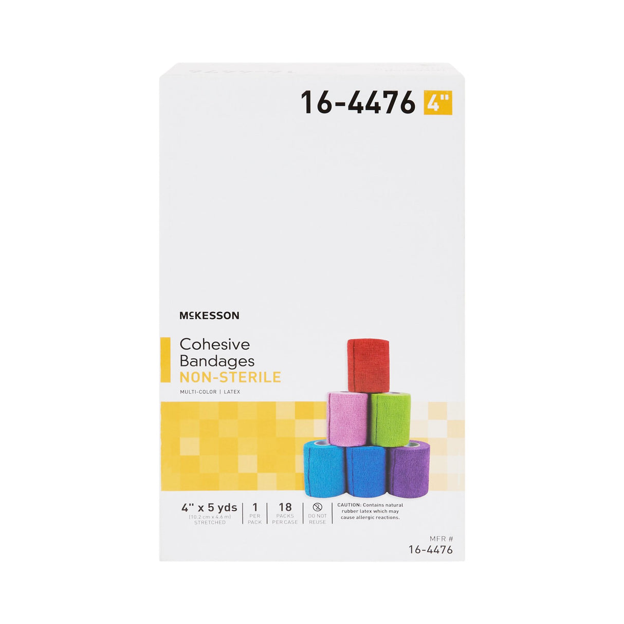 Cohesive Bandage Mckesson Self Adherent Nonsterile Standard Compression Support - BeHope