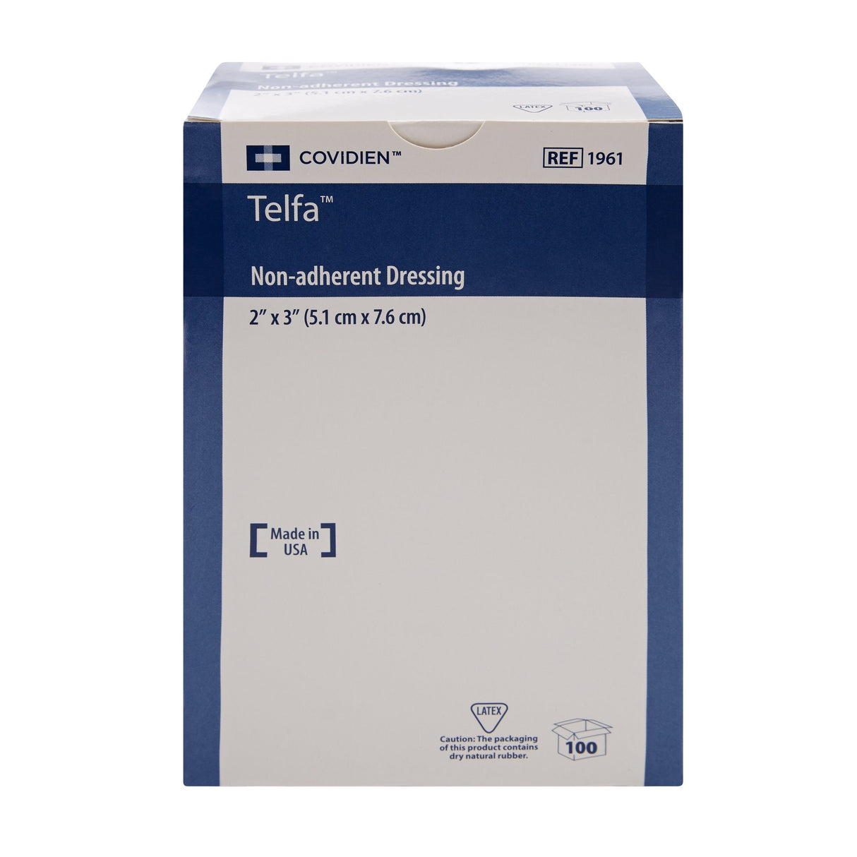 Non-Adherent Dressing Telfa™ Ouchless 2 X 3 Inch Sterile 1 per Pack - BeHope