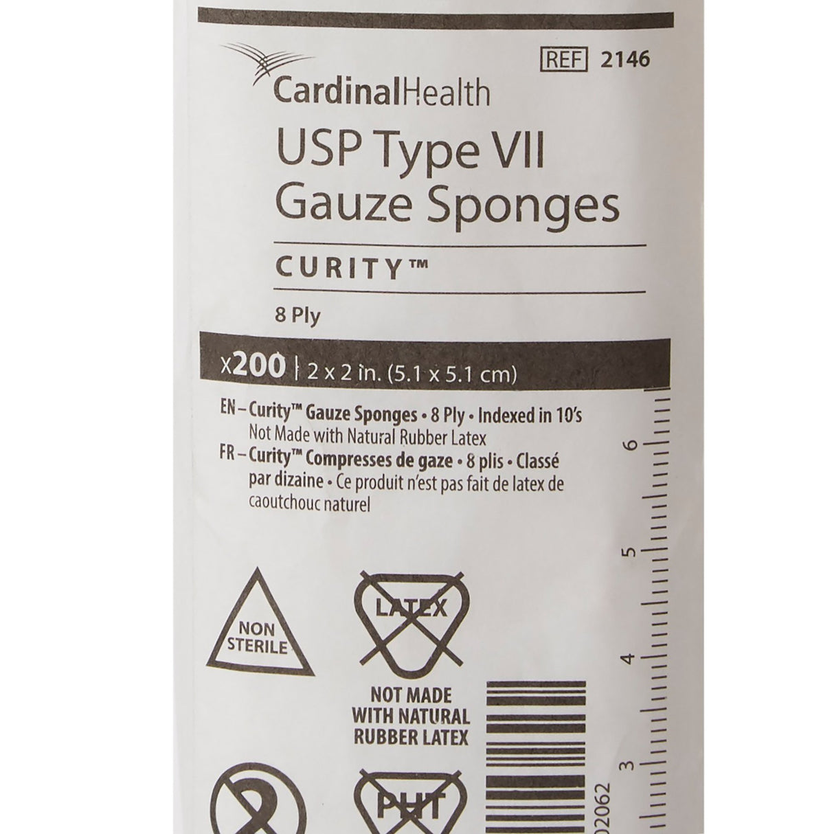 Gauze Sponge Curity™ Nonsterile for Wound Dressing and Cleaning - BeHope