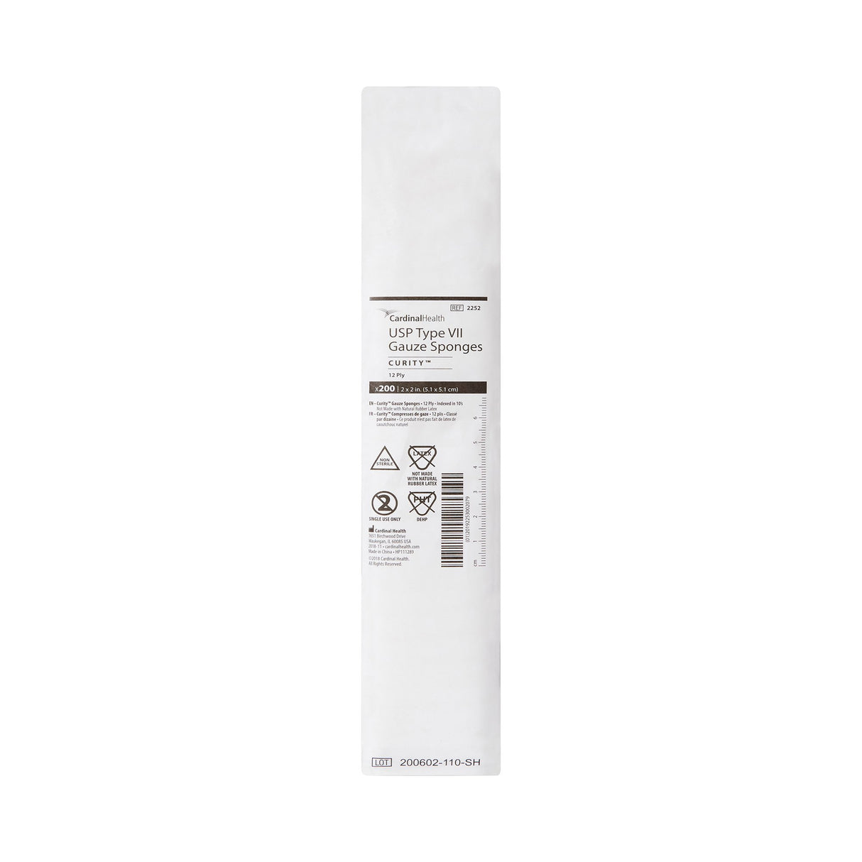 Gauze Sponge Curity™ Nonsterile for Wound Dressing and Cleaning - BeHope