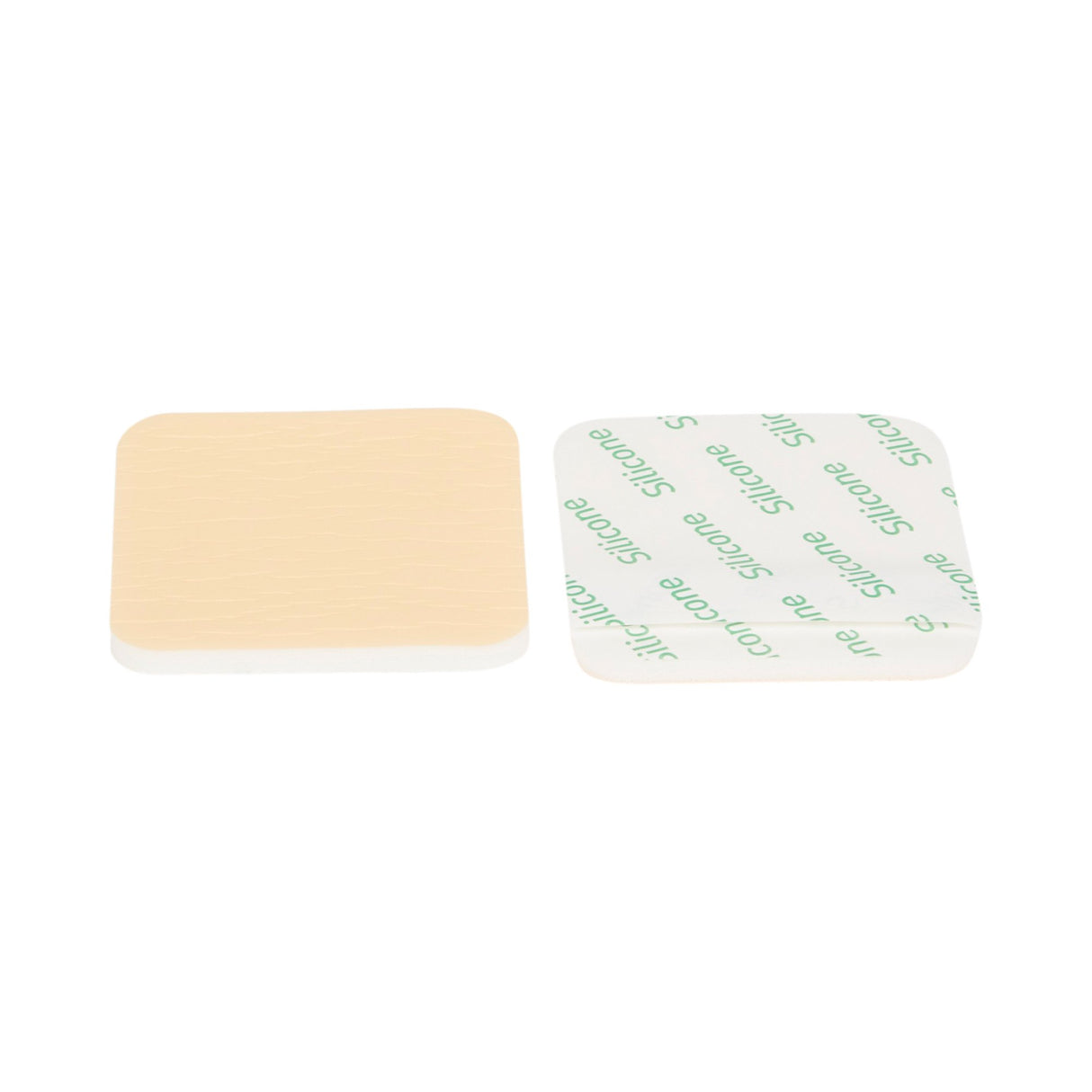 Foam Dressing McKesson 3 X 3 Inch Without Border Film Backing Silicone Gel Adhesive Square Sterile - BeHope